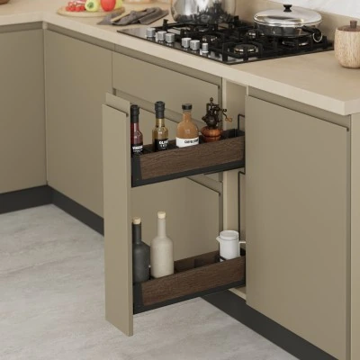 Unique Wood Kaymaz Yüzeyli Şişelik Çift Açılım